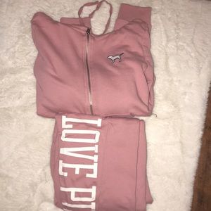 Sherpa Victoria Secret Pink set